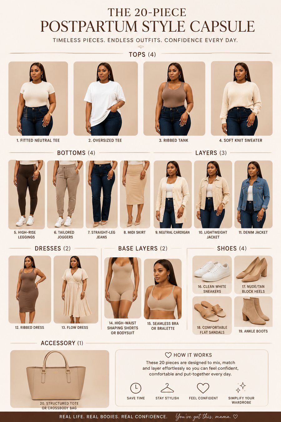 20 piece capsule wardrobe